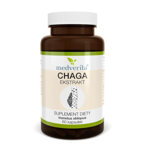 Medverita - Chaga Ekstrakt - 60 kapsułek